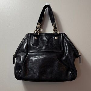 Banana Republic Black Leather Shoulder Bag